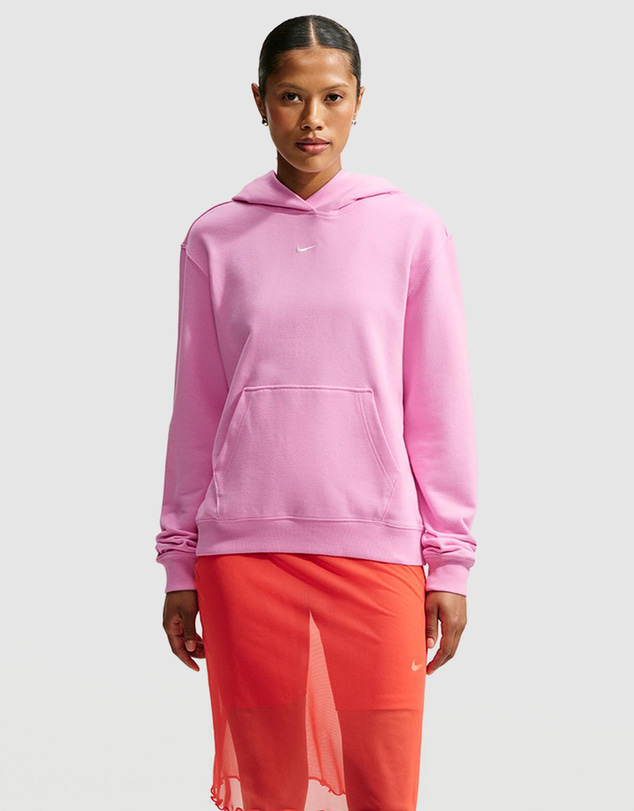 Nike - Studio Fleece Lightweight French Terry Pullover Hoodie