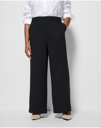 Commonry - The Draped Leg Crepe Trouser
