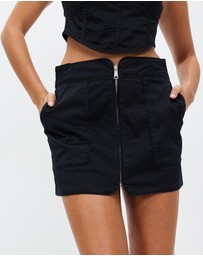 Third Form - Uniform Zip Up Skirt
