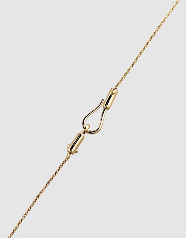 Elli Jewelry - Elegant Rope Chain Necklace in Gold-Plated 925 Sterling Silver