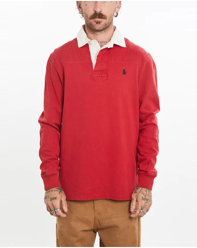Vintage by The Real Deal - Pre Loved - Vintage 90s Polo Ralph Lauren Rugby Shirt