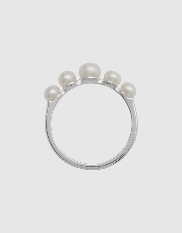 Najo - Mermaid Silver Pearl Ring