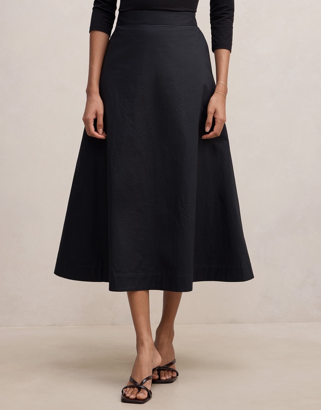 Forever New Petite - Chrissy Petite Cotton Midi Skirt