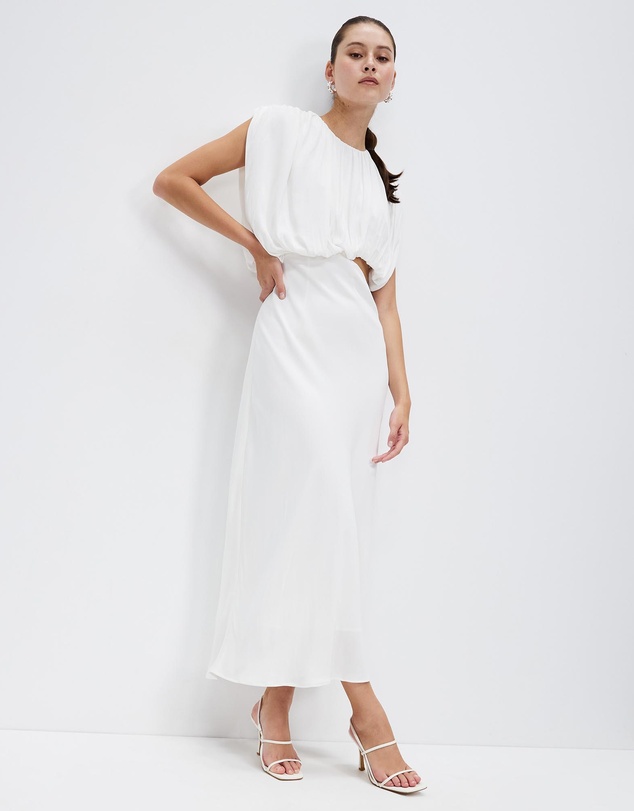 Third Form - Overflow Drape Midi Dress
