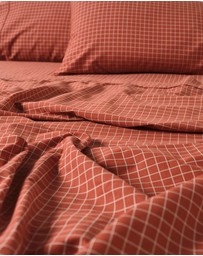 Linen House - Volley Check Sheet Set