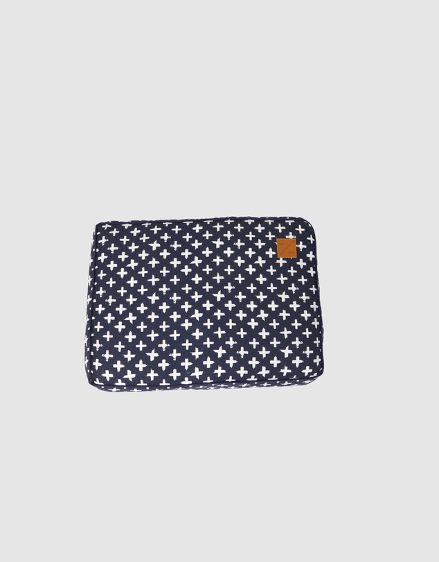 Mog & Bone - Classic Cushion Dog Bed - Navy Cross
