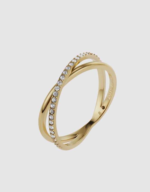 Fossil - Fossil Vintage Iconic Gold Ring JF03752710
