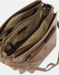Pierre Cardin - Pierre Cardin Leather Cross Body Bag