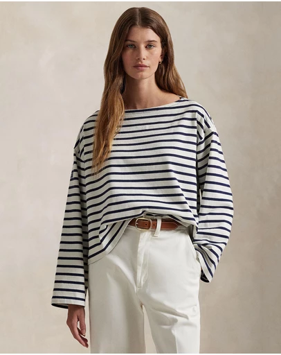 Polo Ralph Lauren - Striped Boatneck Mariner Tee