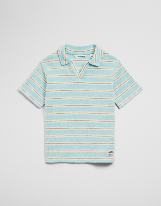 Country Road - Short Sleeve Relaxed Terry Polo