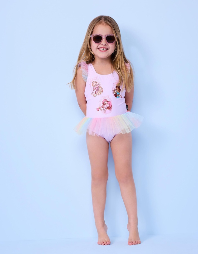 Rock Your Kid - Disney Princess Ombre One Piece - ICONIC EXCLUSIVE