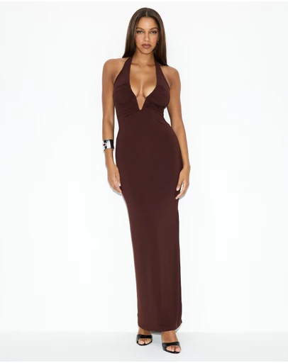 Dazie - Freya Wire Jersey Maxi Dress