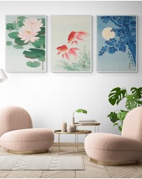 Inka Arthouse - Set of 3 Japanese Vintage Art Prints