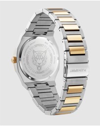 Plein Sport - Plein Metronaut 42mm Green Dial and Two-tone Gold Bracelet