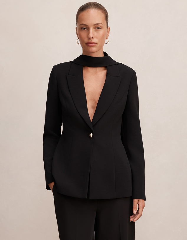 Forever New - Sasha Scarf Blazer