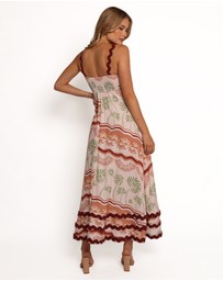 Petal & Pup - Briella Maxi Dress - Palm Tree Print