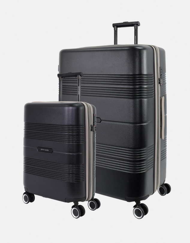 Pierre Cardin - Pierre Cardin Impact Hard Shell Large and Cabin Bundle 2-Piece Set