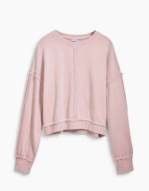Desigual - Topstitched sweatshirt