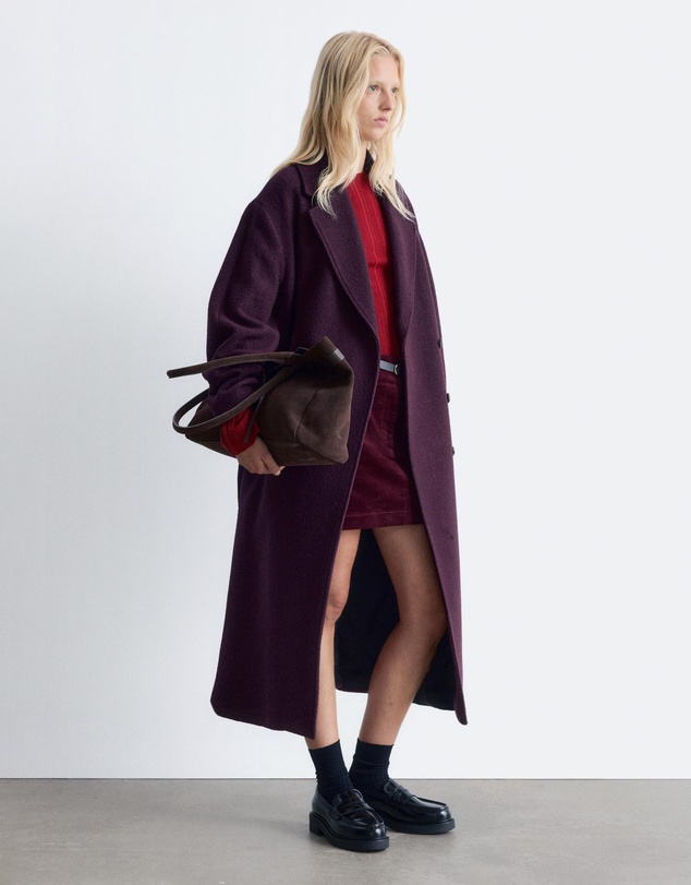 & Other Stories - Voluminous Belted Wool Coat