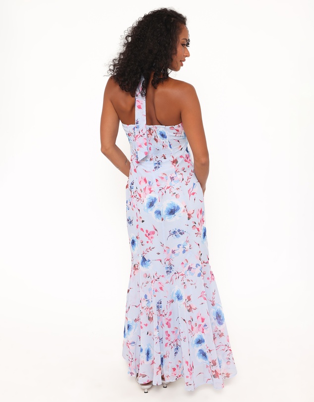 Petal & Pup - Lavie Maxi Dress - Blue Floral