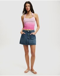 Cotton On - Knit Halter Tort Ring