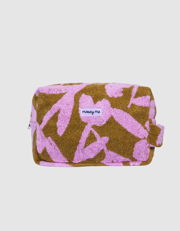 Mosey Me - Abstract Terry Toiletry Bag