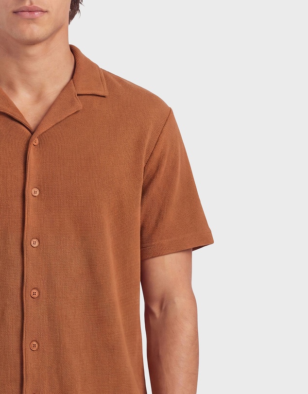 Academy Brand - Carlos Cotton Waffle SS Shirt