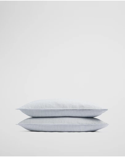Country Road - Skye Linen Standard Pillowcase Pair