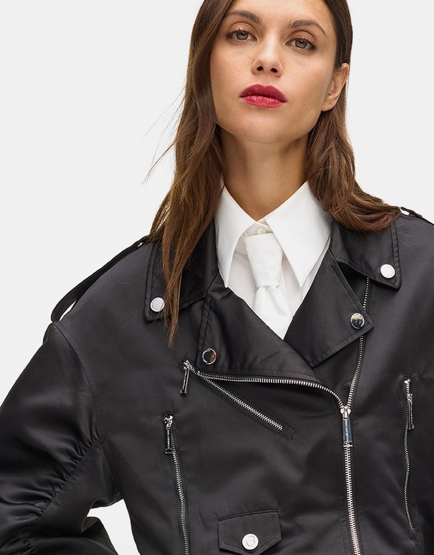 Karl Lagerfeld - Satin Bomber Jacket