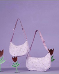 The Somewhere Co - Daisy Fields Small Crescent Bag