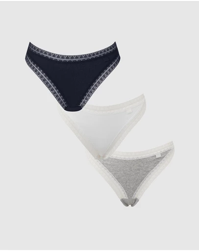 KBX - 3-Pack Cotton Thongs