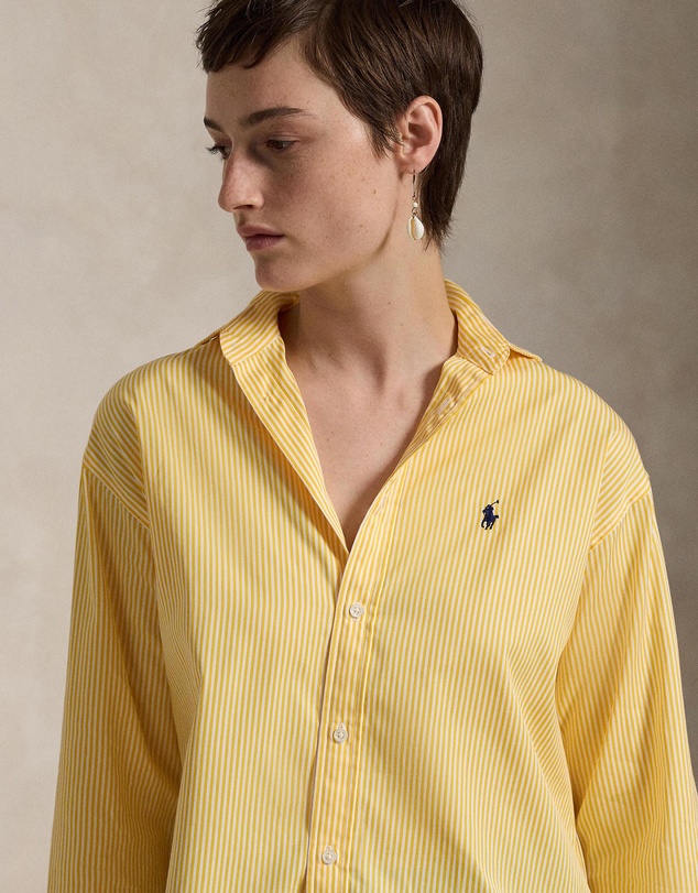 Polo Ralph Lauren - Relaxed Fit Striped Cotton Shirt - ICONIC EXCLUSIVE