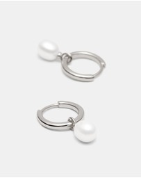 MIMCO - Purete Charm Hoop Earrings