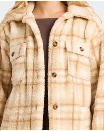 Billabong - Womens Check Ya Button-through Jacket