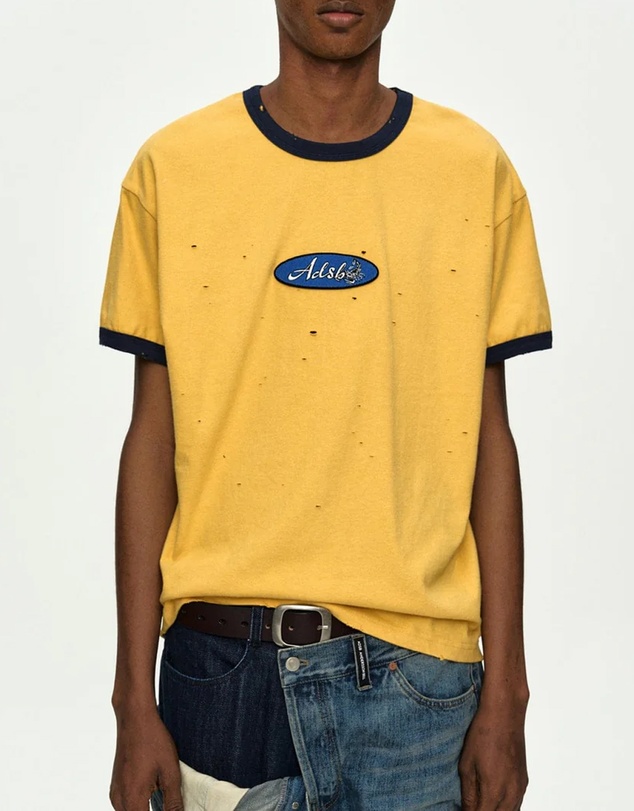 Andersson Bell - Essential ADSB Logo Patch Ringer T-Shirt