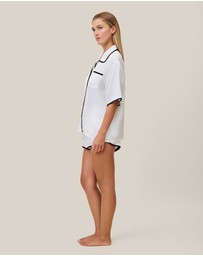 Papinelle - Annabelle Satin Boxer PJ Set