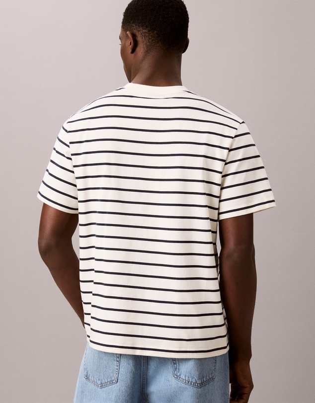 Calvin Klein Jeans - Logo Graphic Stripe Relaxed T-Shirt