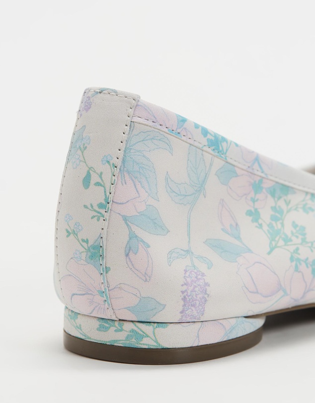 Vionic - Callisto Floral Flat - Cream Botanical