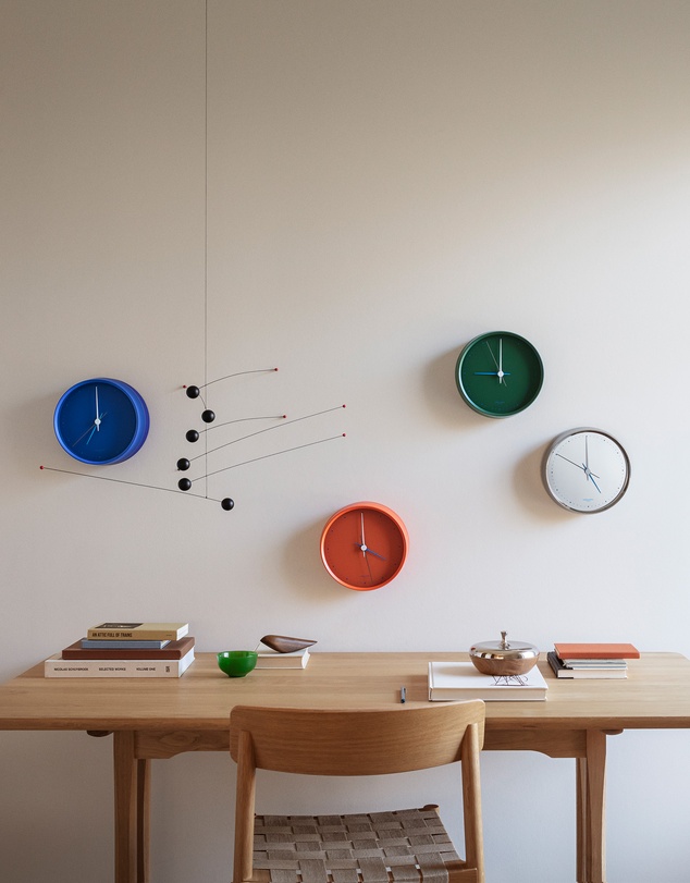 Georg Jensen - Koppel Wall Clock, Blue