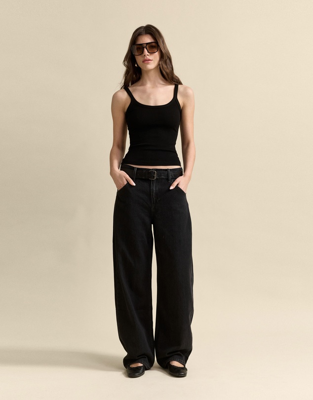 MVN - Ribbed Scoop Neck Tank