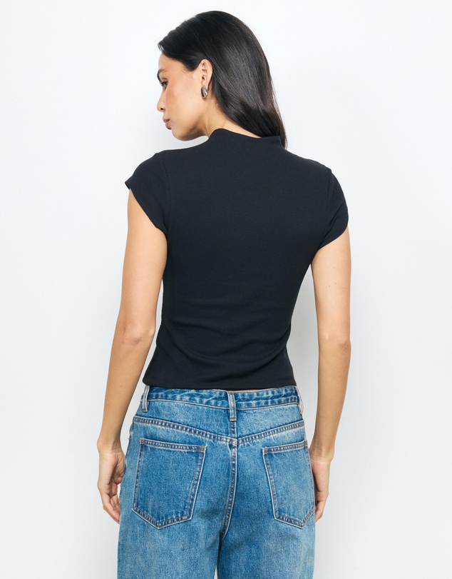 AERE - Sabine Button Down Top