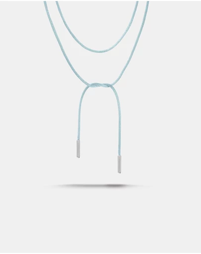 THOMAS SABO - THOMAS SABO Textile Necklace Turquoise