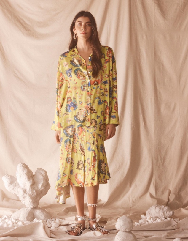 KINGA CSILLA - Bacio Di Mare Dorato Shirt