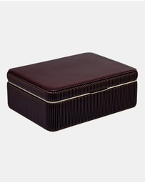 Wolf - Wolf Bella Large Jewellery Box Bordeaux