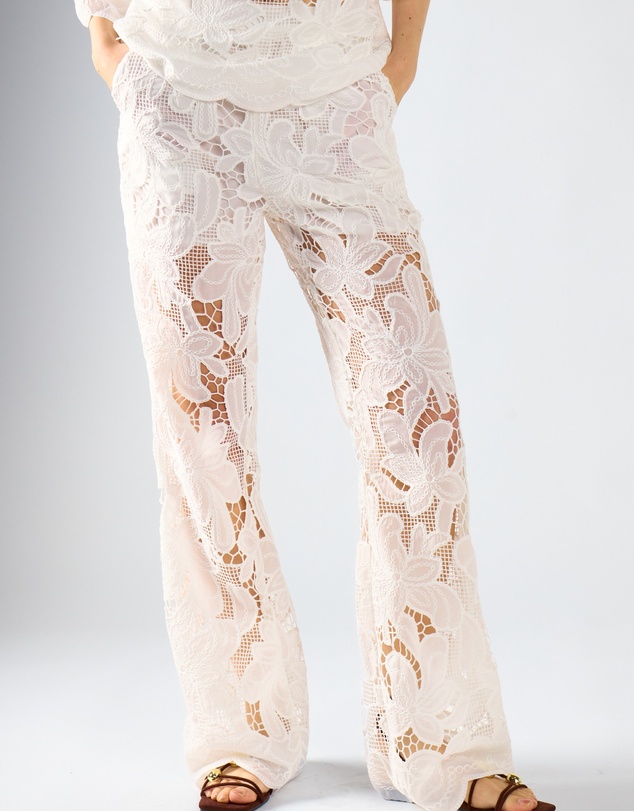 Glamorous - High Waisted Flared Trousers