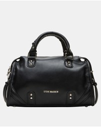 Steve Madden - BRiggs Black/Silver Handbags