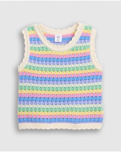GAP - Summer Crochet Sweater - Babies-Kids