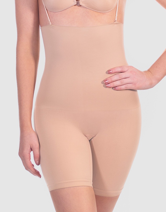 B Free Intimate Apparel - Power Shaping Stay Up Shorts - 2 Pack