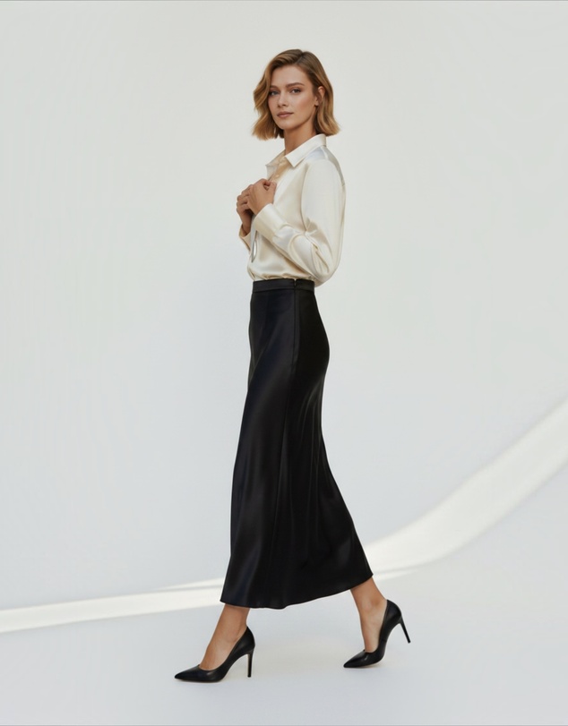 Mossée - Aurelia Satin Shirt