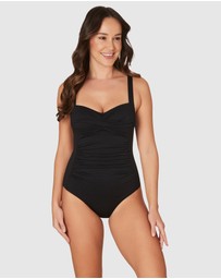 Nip Tuck Swim - Gamma Texture Joanne One Piece Swimsuit